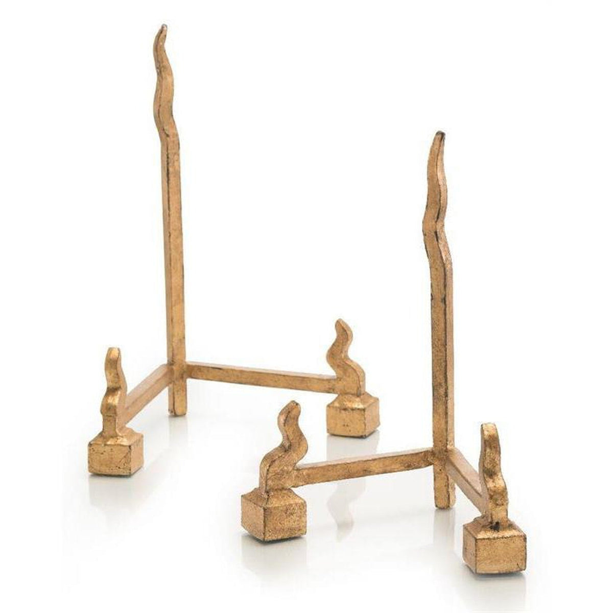 John Richard Decor Set of Two Forged Charger Stands