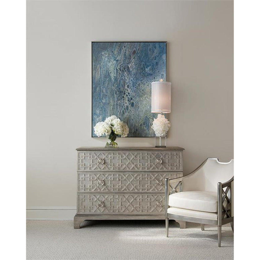 John Richard Decor White Hydrangeas - 4180