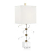 John Richard Asymmetrical Crystal Table Lamp