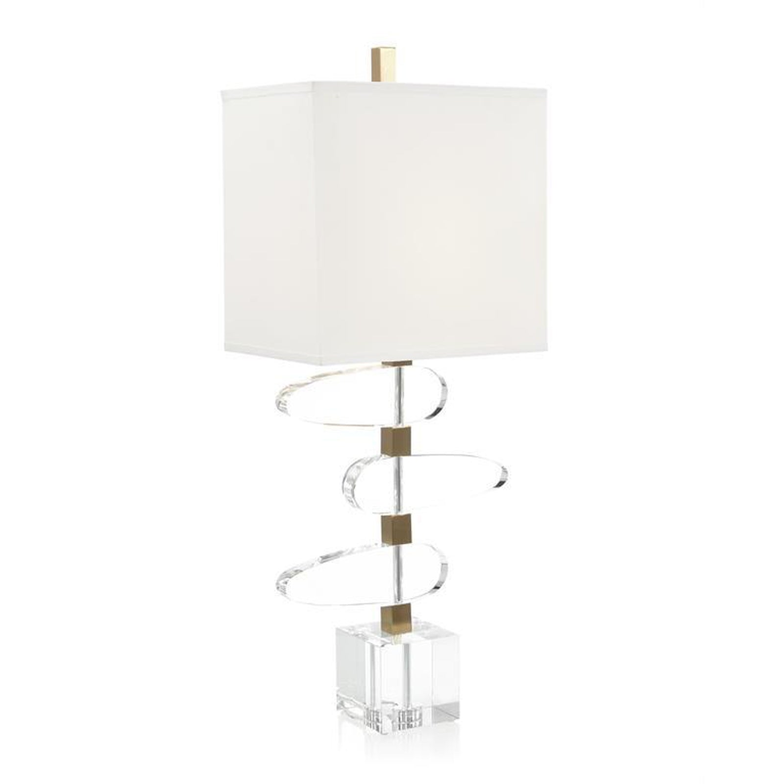 John Richard Asymmetrical Crystal Table Lamp
