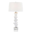 John Richard White Sculptural Table Lamp