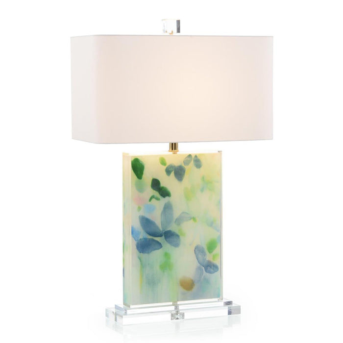 John Richard Melissa Abide Griffith's Floral Table Lamp