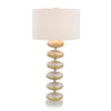 John Richard Pearlized Glass Orb Table Lamp