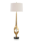 John Richard Graceful Brass Buffet Lamp