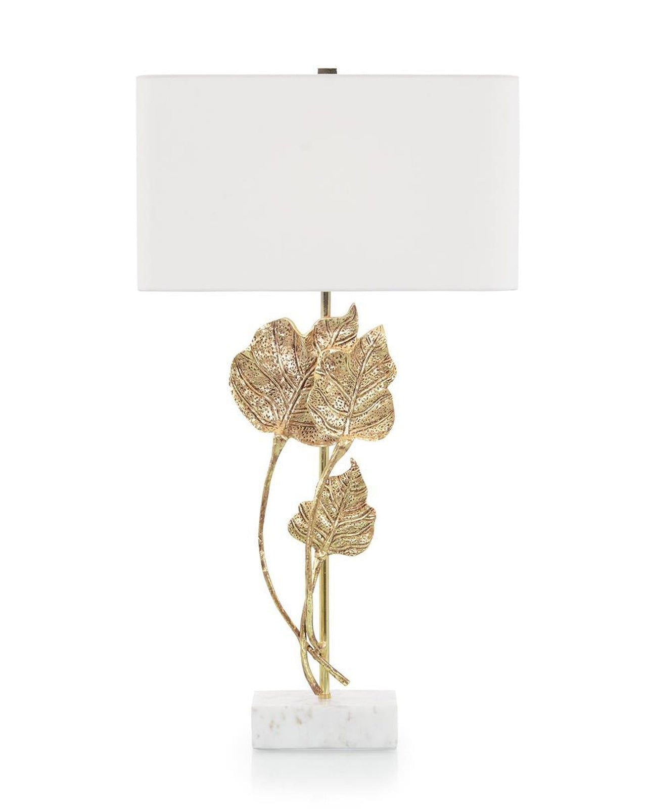 John Richard Antique Gold Leaf Table Lamp