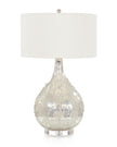 John Richard Silver Glass Table Lamp