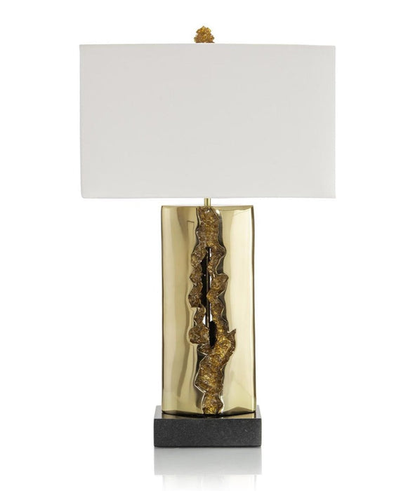 John Richard Glass Geode Table Lamp 10537