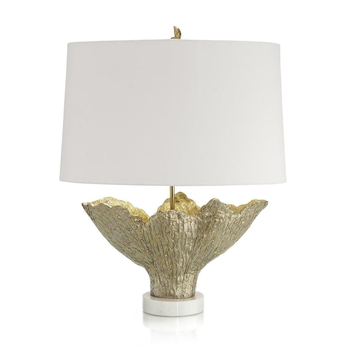 John Richard Enameled Brass Table Lamp