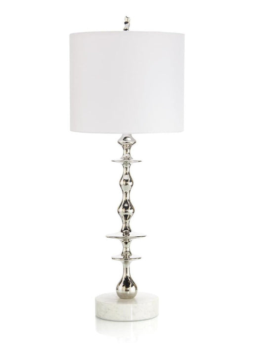 John Richard Polished Nickel Table Lamp