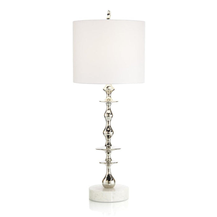 John Richard Polished Nickel Table Lamp