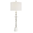 John Richard Polished Nickel Buffet Lamp