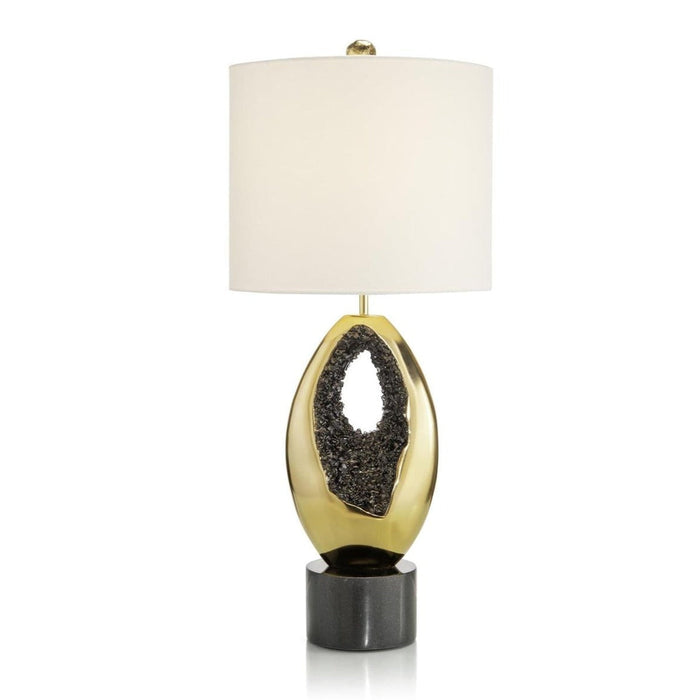 John Richard Glass Geode Table Lamp 10549