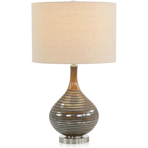 John Richard Chestnut Brown Table Lamp
