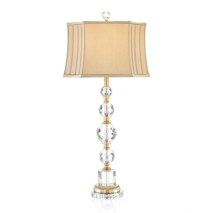 John Richard Briolette Crystal Table Lamp