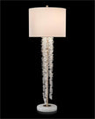 John Richard Cascading Crystal Waterfall Table Lamp Tall