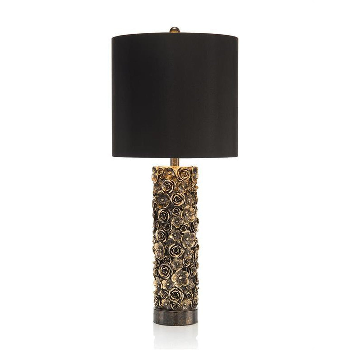John Richard Distressed Blooms Table Lamp
