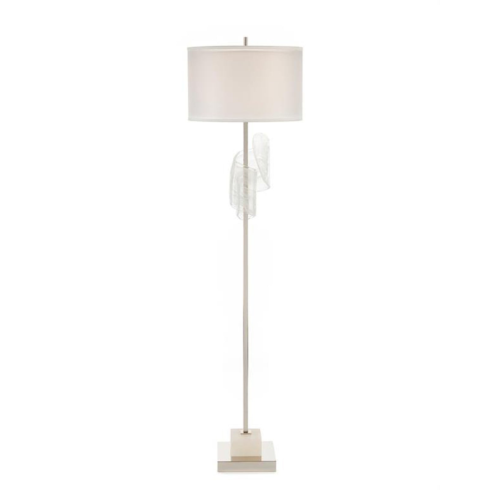 John Richard Furls of White Floor Lamp