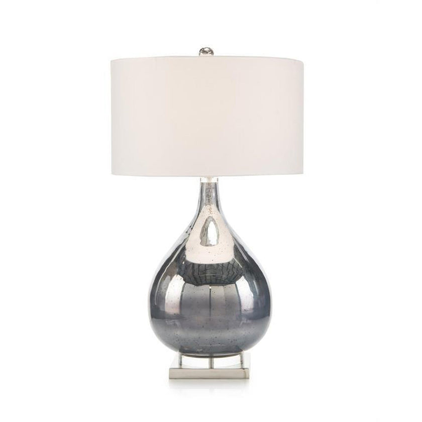 John Richard Smoky Blue Table Lamp