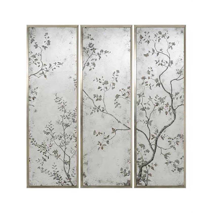 John Richard Pastorale Mirror Panels (Set of Three)