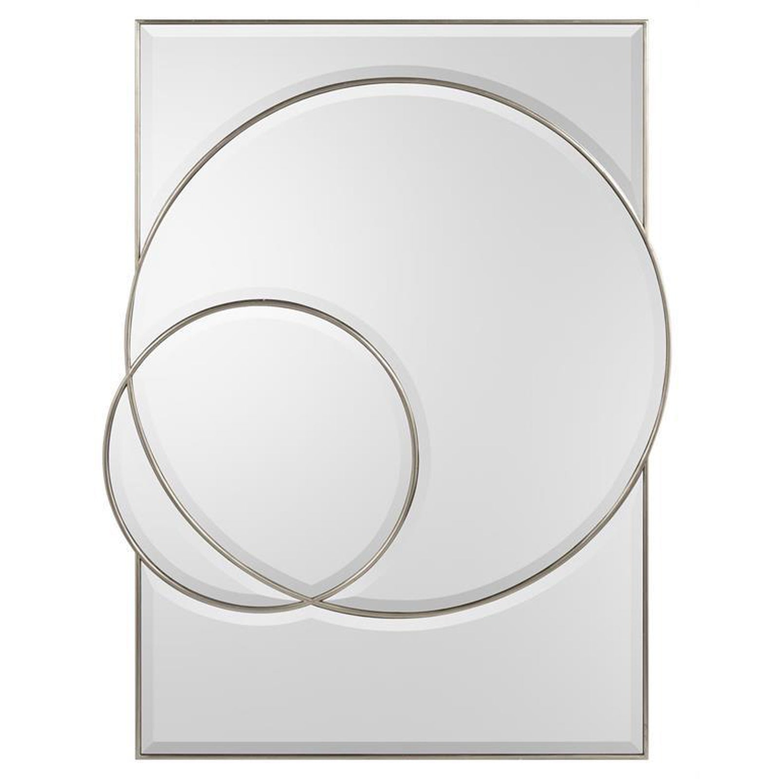 John Richard Equinox Mirror in Pewter Silver