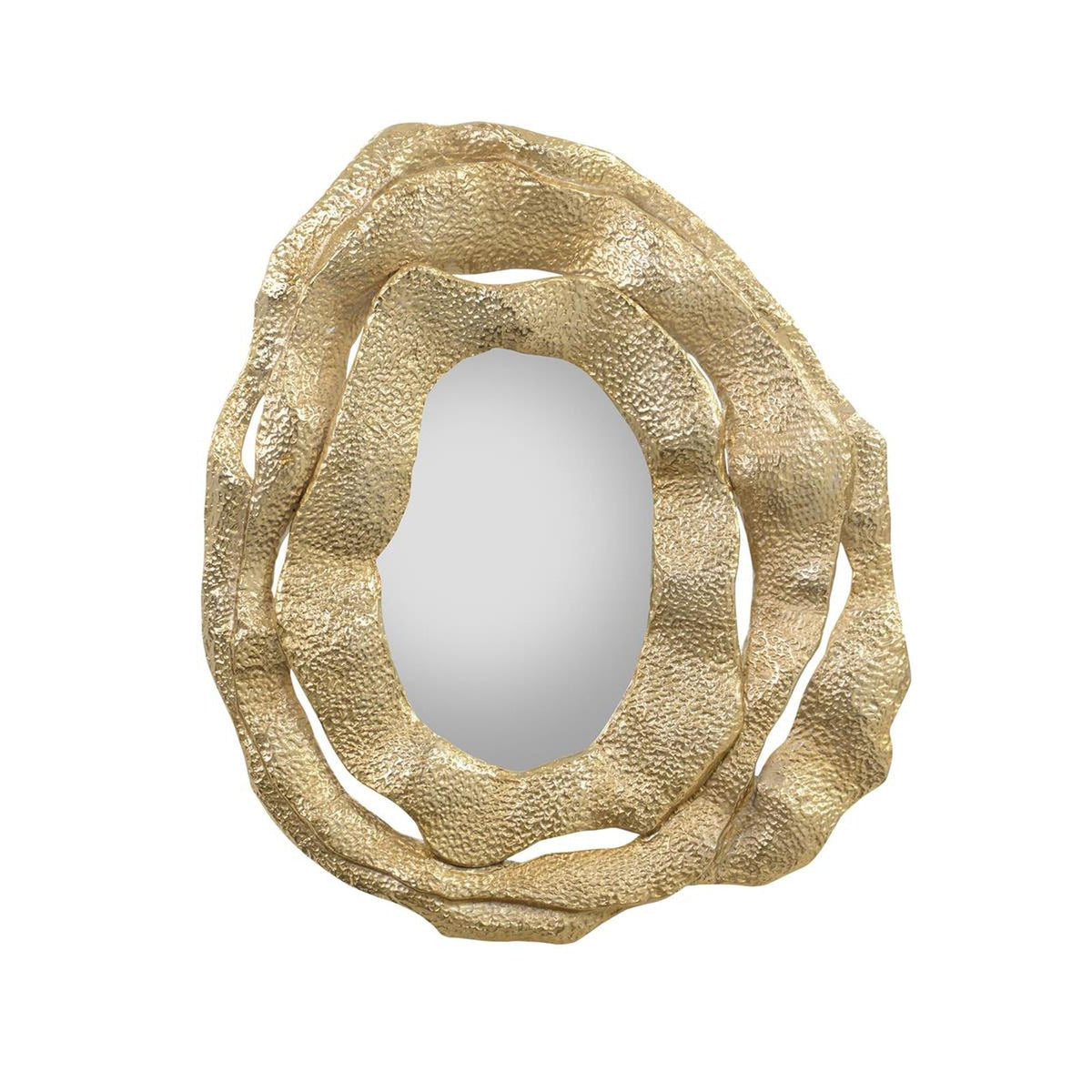 John Richard Brutalist Triple Frame Mirror