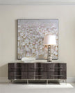 John Richard Teng Fei's Silver Lily Pond Wall Art