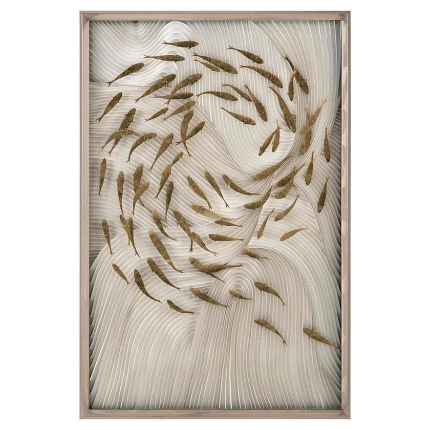 John Richard Robat's School of Fish Wall Art