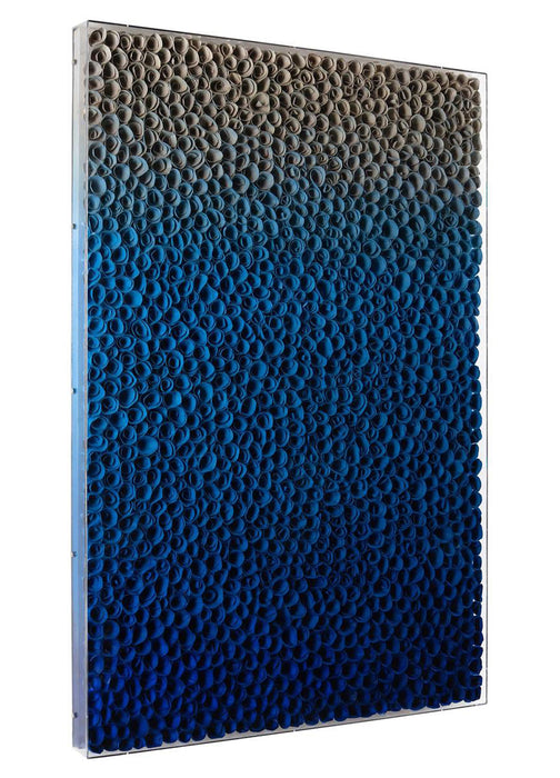 John Richard Tony Fey's Swirls of Blue Wall Art