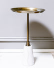 Lexington Accent Table Metal Top Floor Sample