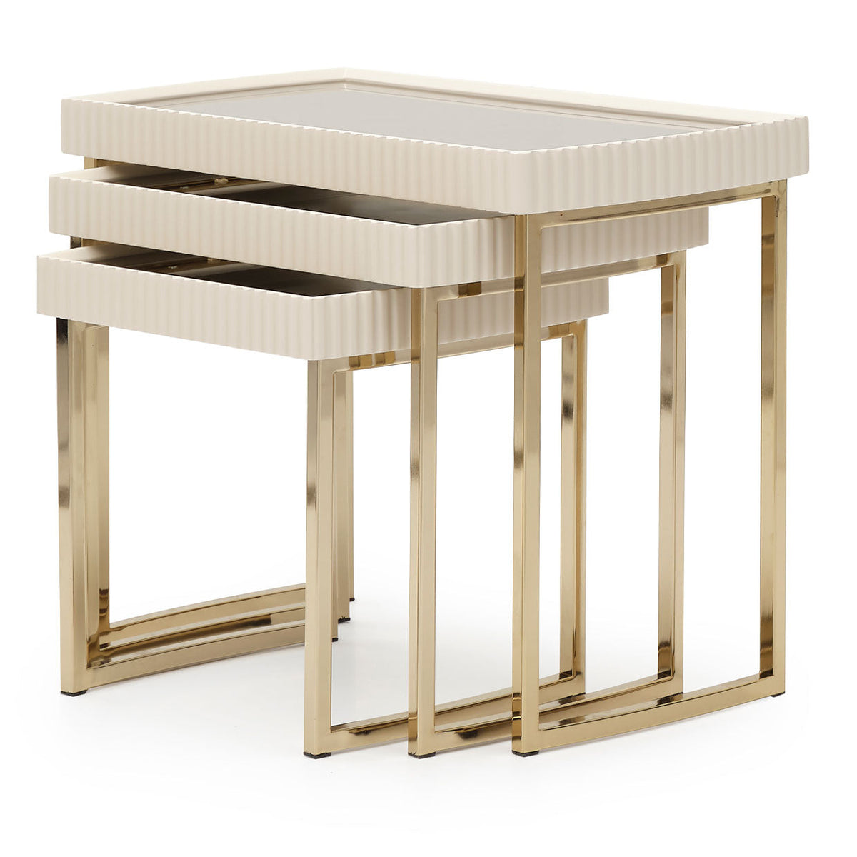 Michael Amini Lisbon Nesting Tables — Grayson Luxury