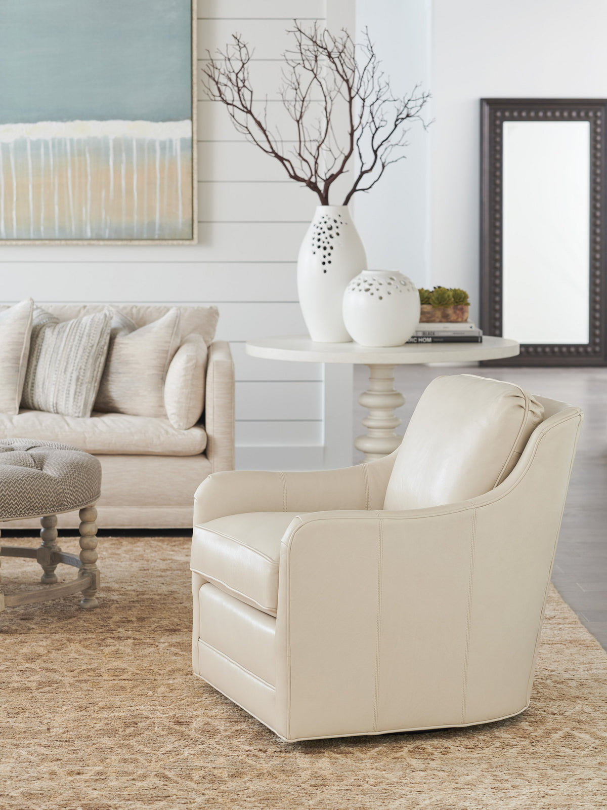 Barclay Butera Upholstery Glennhaven Swivel Chair