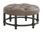 Barclay Butera Upholstery Hanover Tufted Top Ottoman