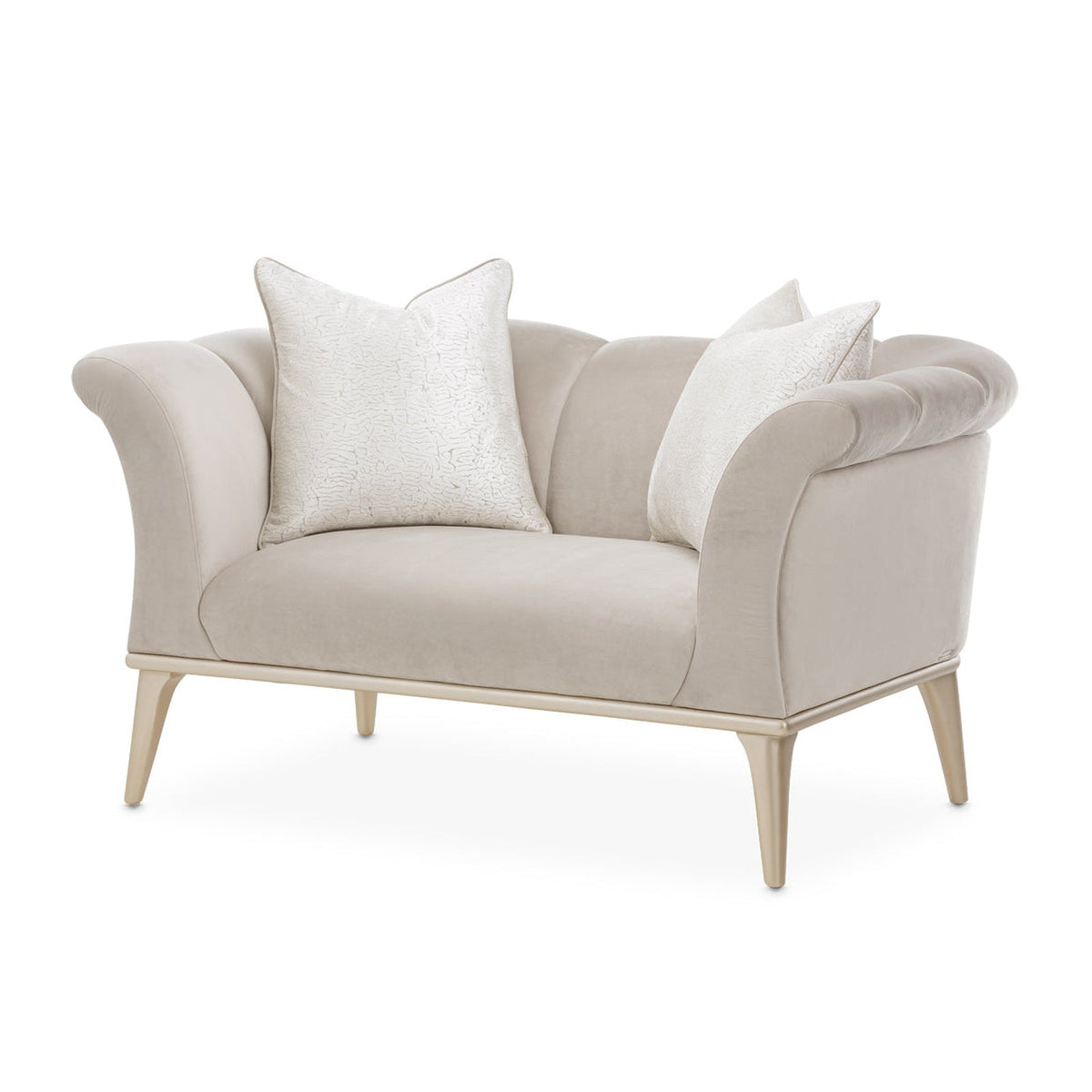 Michael Amini Yvette Chair and A Half