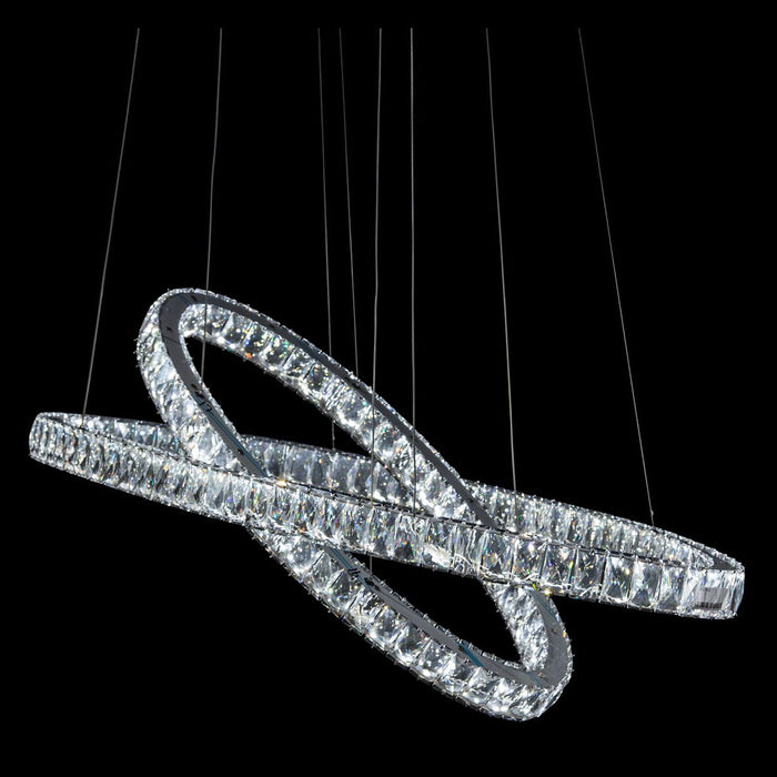 Michael Amini Lighting Crossover Led Chandelier Small