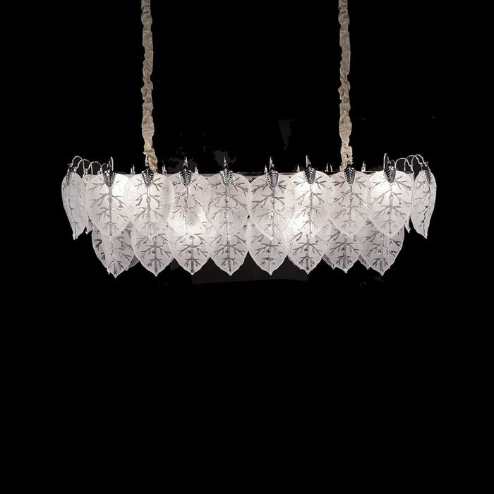 Michael Amini Lighting Autumn Rectangular Light Chandelier