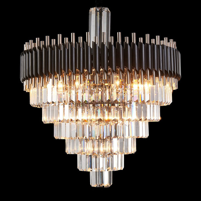 Michael Amini Lighting Symphony Round 24 Light Chandelier