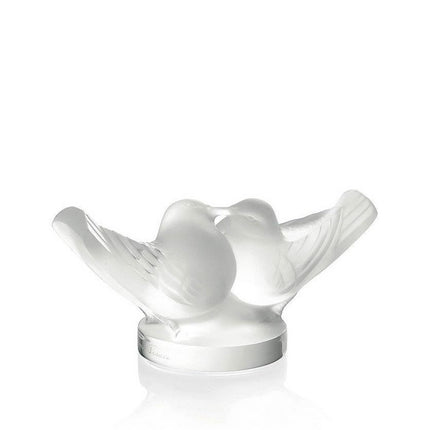 Lalique 2 Lovebirds Large Sculpture