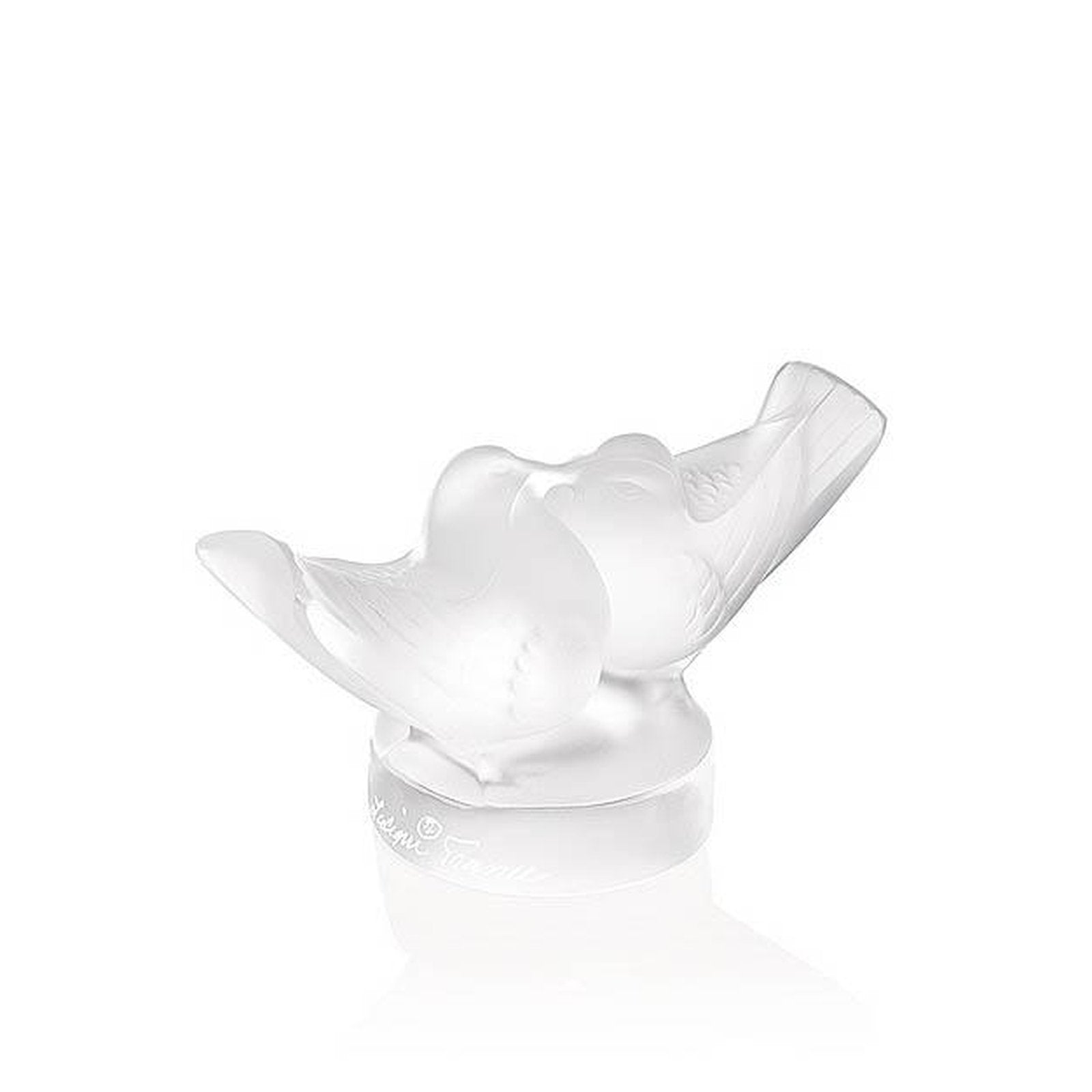 Lalique 2 Lovebirds Small Sculpture