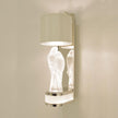Lalique 2 Perruches Wall Sconce