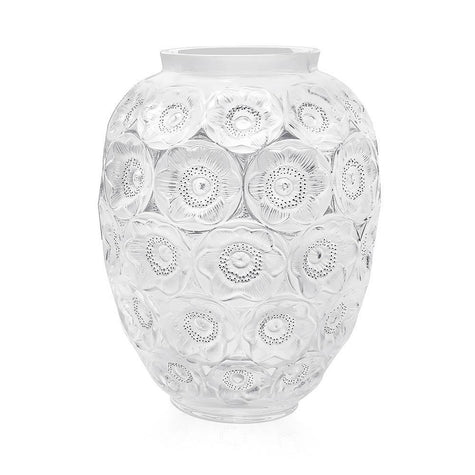 Lalique Anemones Grand Vase