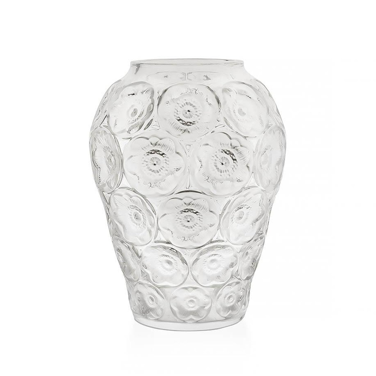 Lalique Anemones Vase