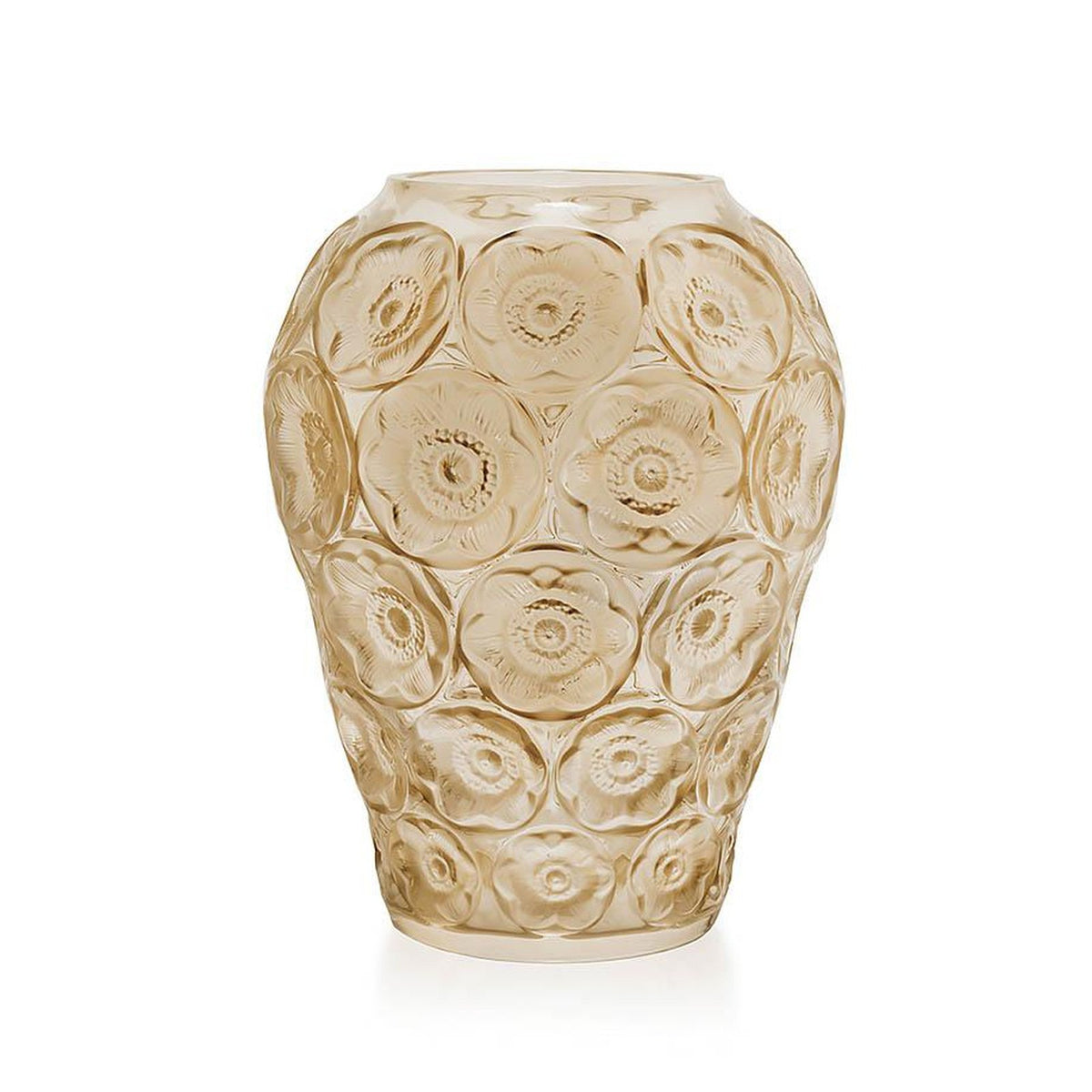 Lalique Anemones Vase