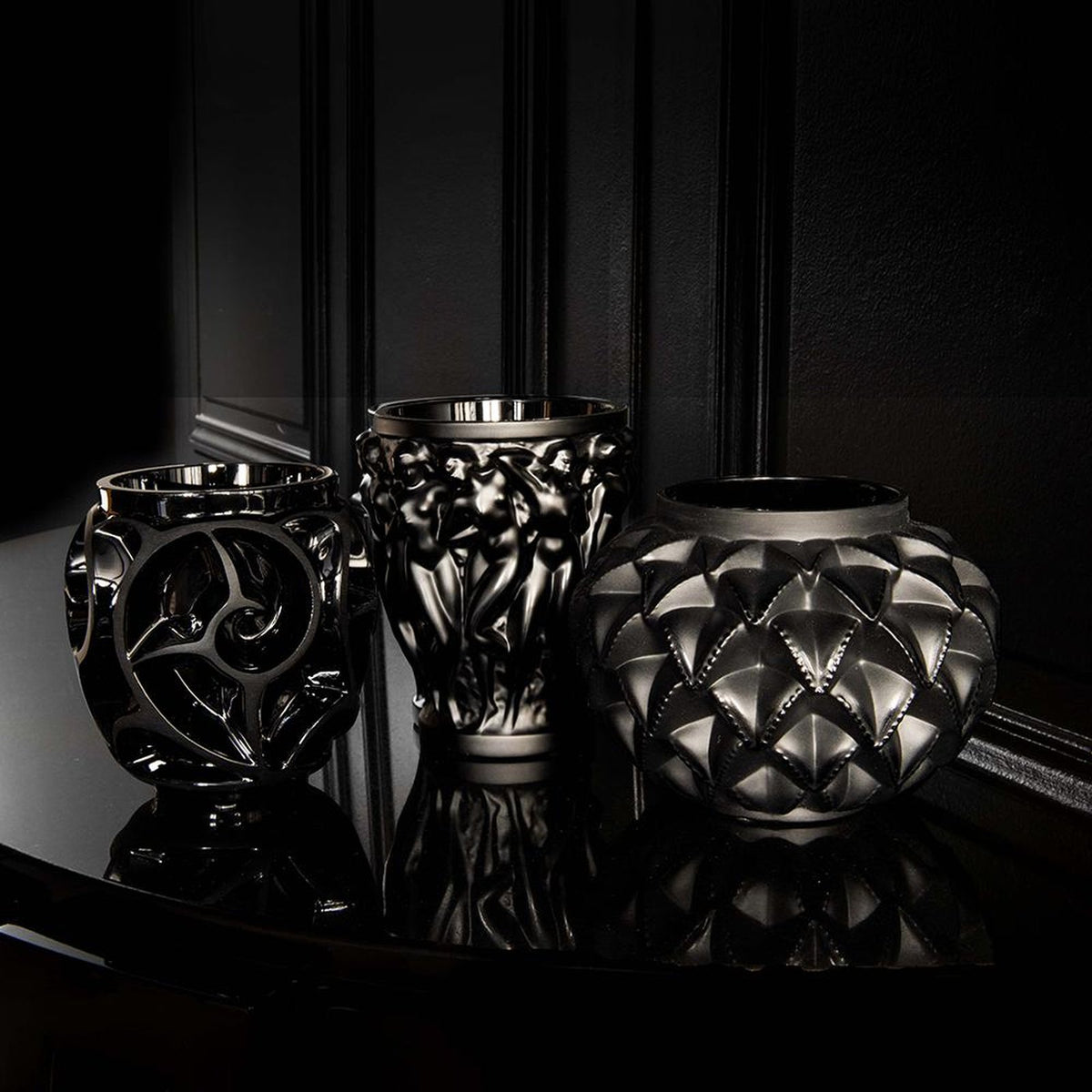 Lalique Bacchantes Small Vase