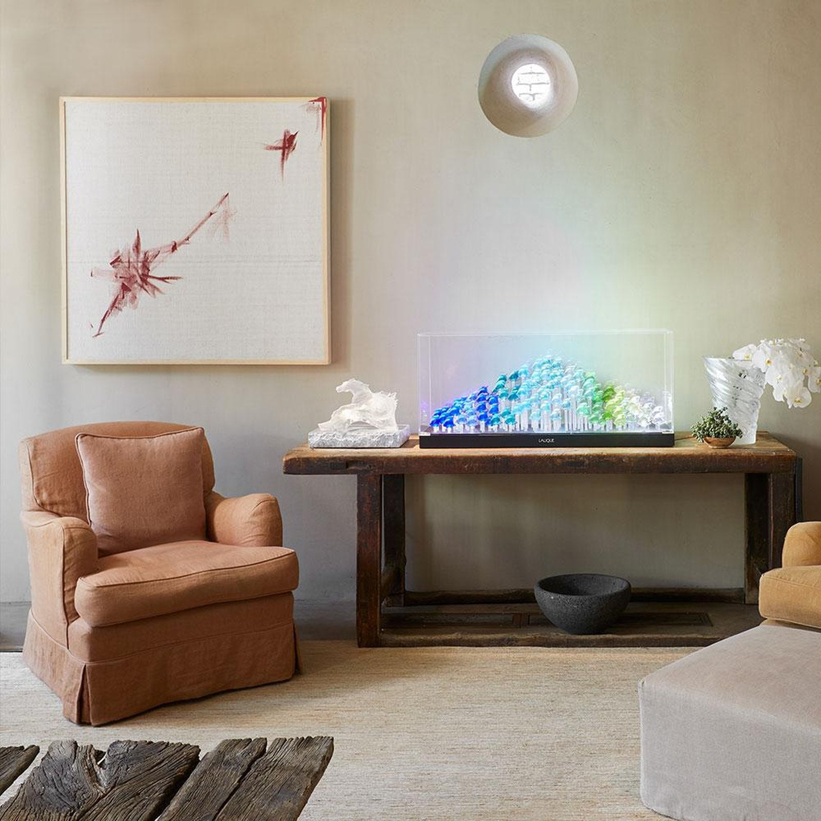 Lalique Carpes Koi Vase