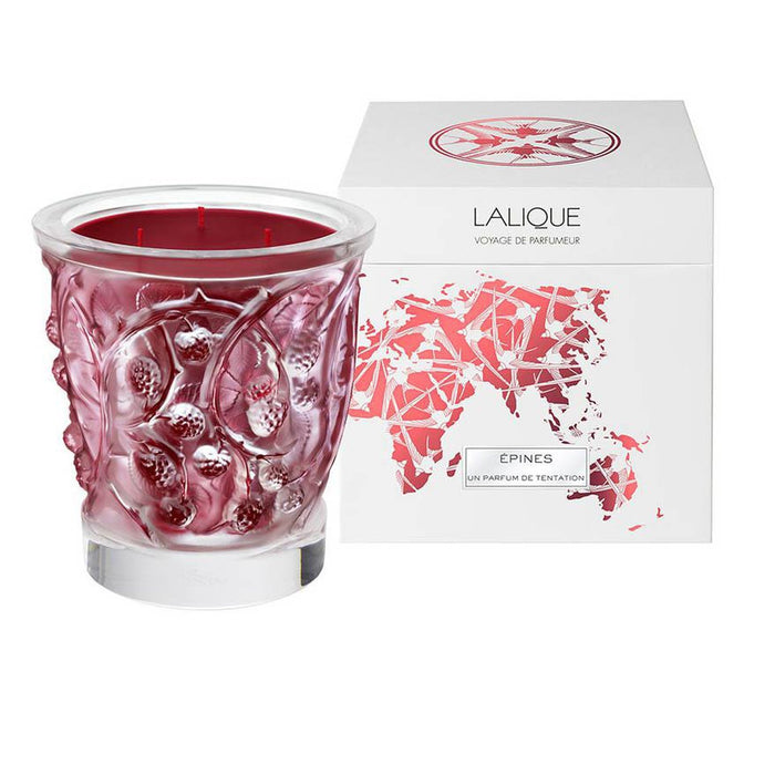 Lalique Epines Crystal Scented Candle