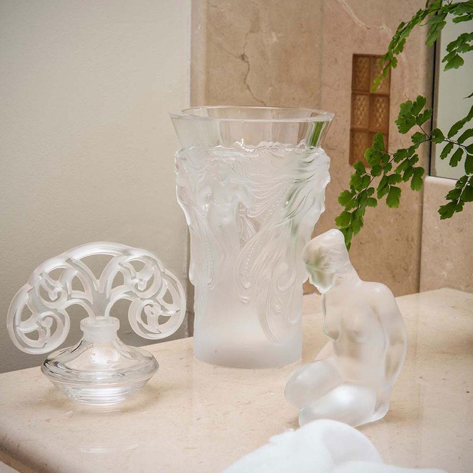 Lalique Fantasia Vase
