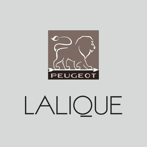 Lalique Feuilles Pepper & Salt Grinders