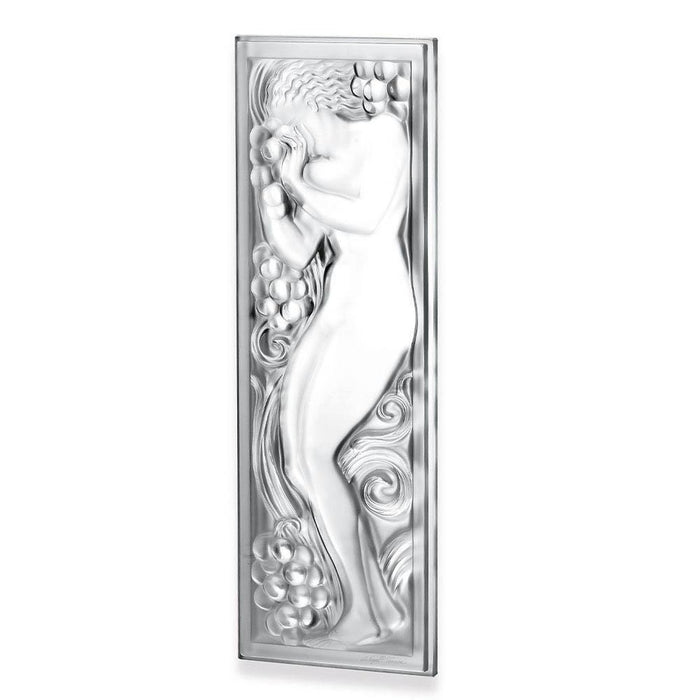 Lalique Figurine Et Raisins Decorative Panel