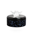 Lalique Fleurs De Cerisier Lacquered Wood Box Small Size