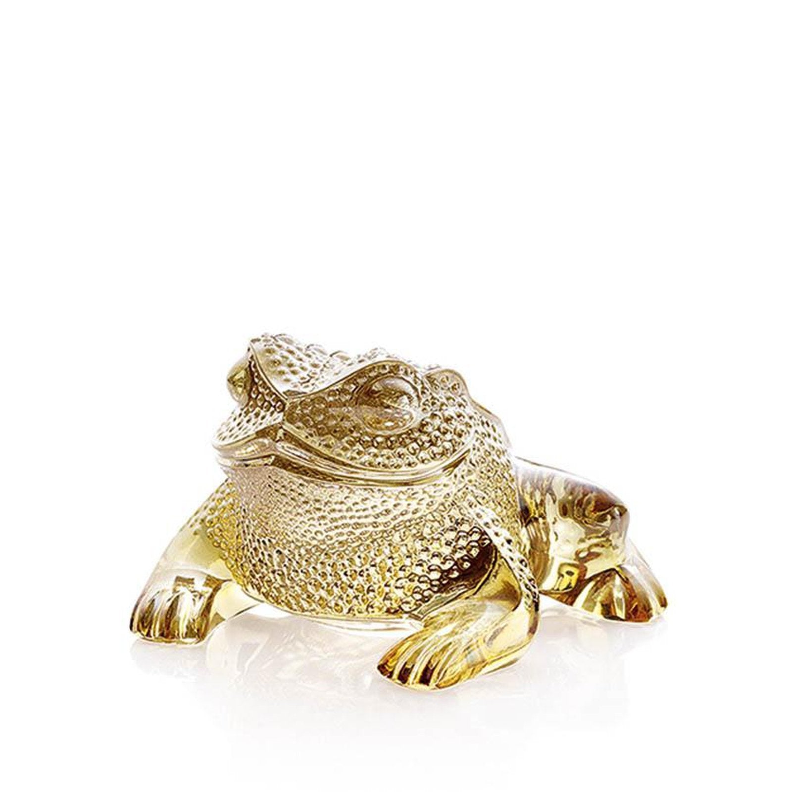 Lalique Gregoire Toad Sculpture